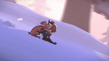 Snow Surf GIF by Dear Villagers