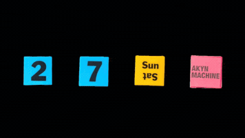 Toy Calendar GIF by Akyn Machine