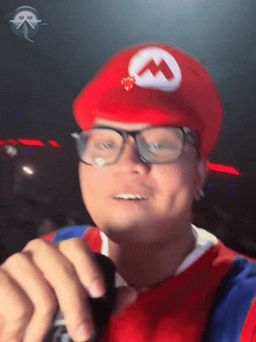 Party Mario GIF