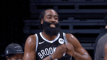 Happy James Harden GIF by Brooklyn Nets