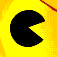 pac man logo eyes pac man logo eyes