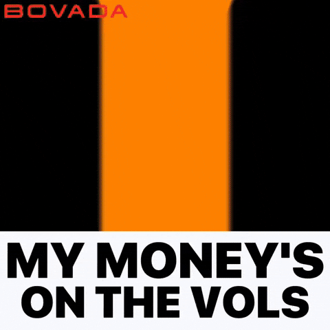 Tennessee Volunteers GIF by Bovada