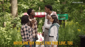 TallBoyz nature in love couples argument GIF