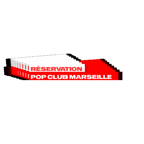 Le Pop Club Marseille Sticker