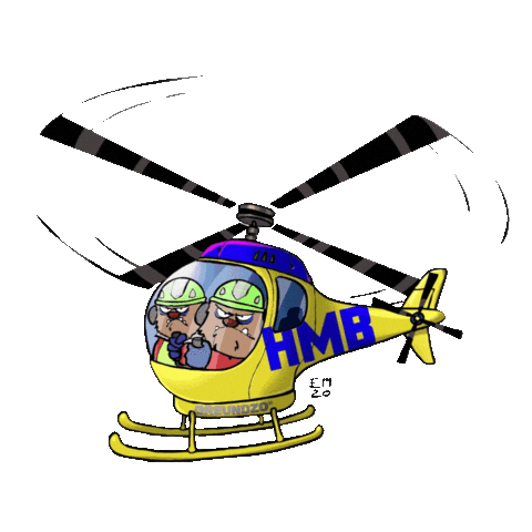 Helicopter Heli Sticker by Helimontblanc