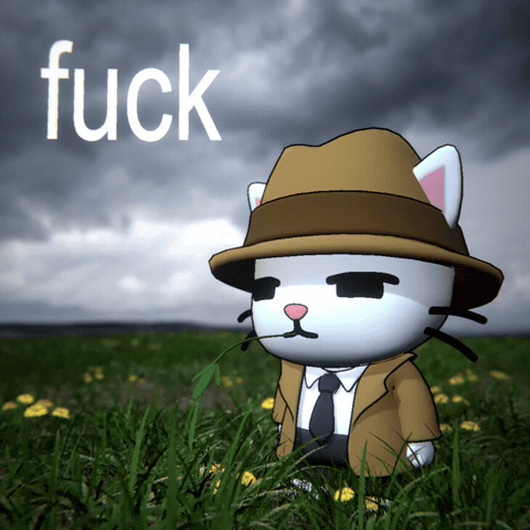 Cat Sigh GIF
