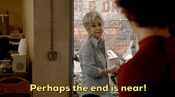 End Of The World Reaction GIF by CBS
