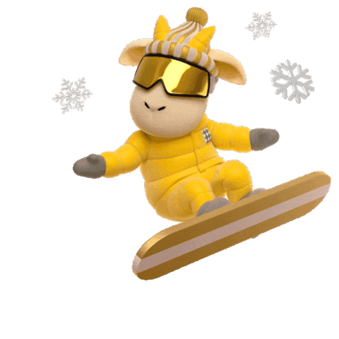 Snowboarding Winter Sports Sticker by Beekman1802