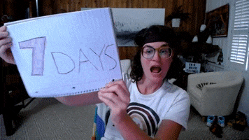 7 Days Countdown GIF by Liz Wilcox