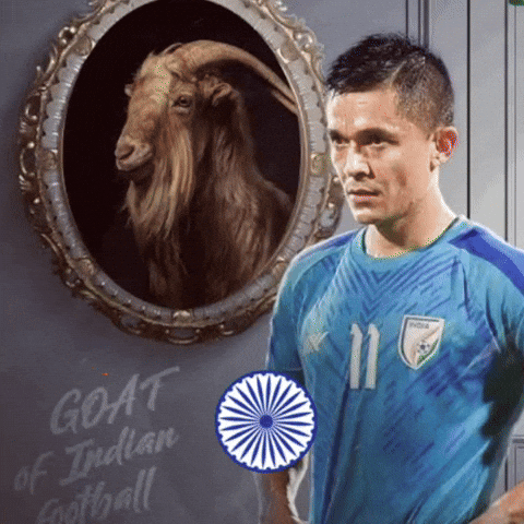 Sunil Chhetri India GIF
