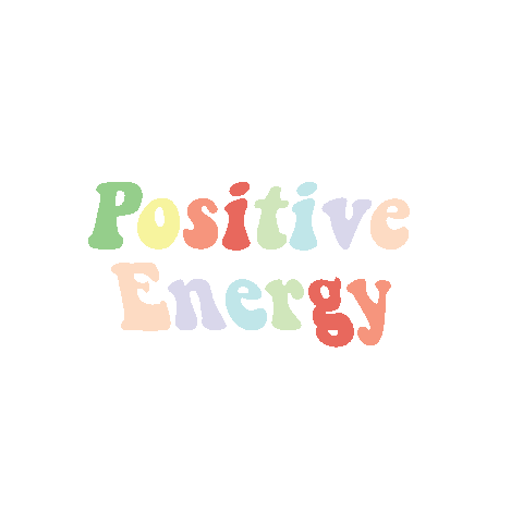 Be Positive Energy Sticker by WG