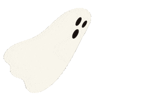 Halloween Ghost Sticker