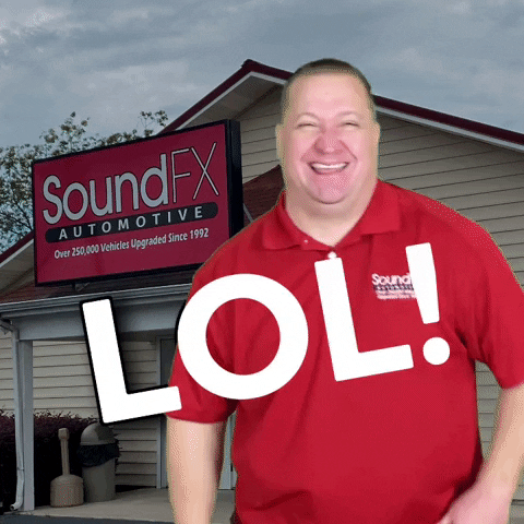 Laugh Out Loud Lol GIF by Sound FX