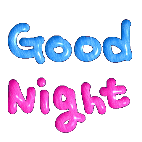 Good Night Sticker