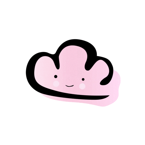 Skincare Cloud Sticker by Saturday Skin