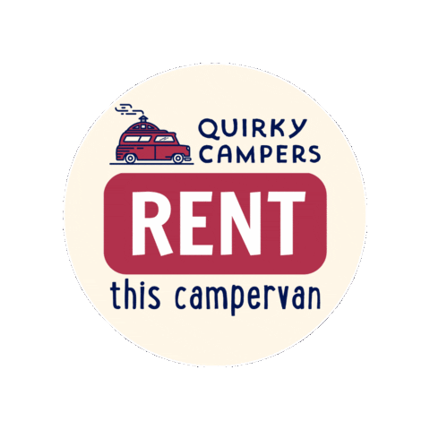 Rent Sticker by Quirky Campers