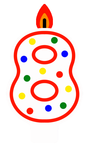 Celebrate Happy Birthday Sticker