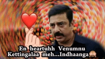 Kamal Hassan Hearts GIF