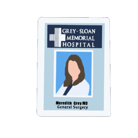 Greys Anatomy Ellen Sticker by JBR Graphics