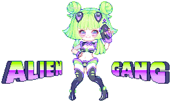 Alien Sticker