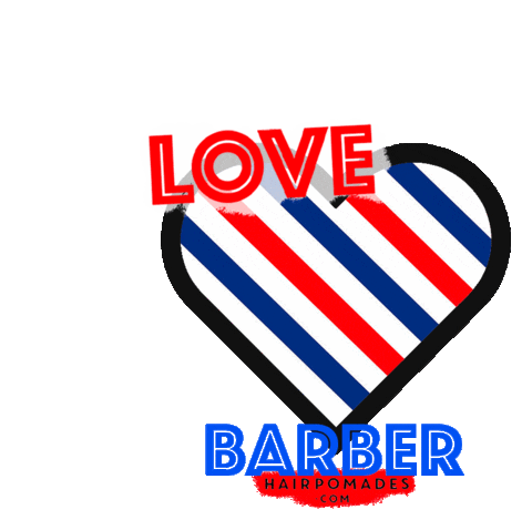 Heart Love Sticker by Hairpomades