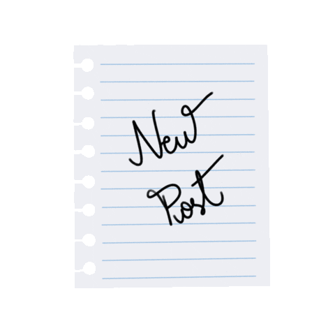 New Post Sticker