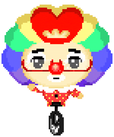 Pierrot Sticker