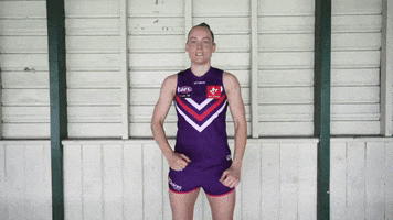 No Deal Cain GIF by Fremantle Dockers