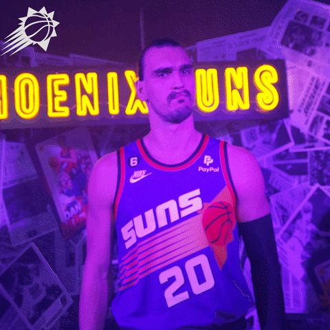 Dario Saric Sport GIF by Phoenix Suns