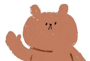 Whats Up Hello Sticker by Bearly Getting By