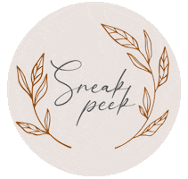 Sneak Peek Sticker by Lille Vilde