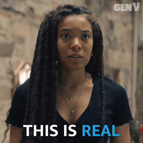This Is Real Jaz Sinclair GIF by Amazon Prime Video