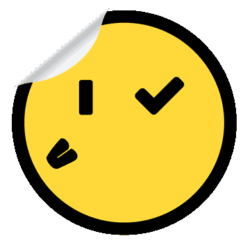 Happy Vote Sticker by Careluu LLC