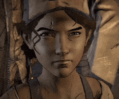 The Walking Dead Game Stare GIF