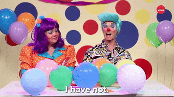 I Have Not Clown GIF by BuzzFeed