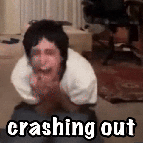 Freakout Theresnoway GIF