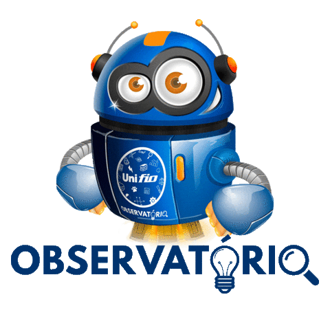 Robo Observatorio Sticker by WebUnifio