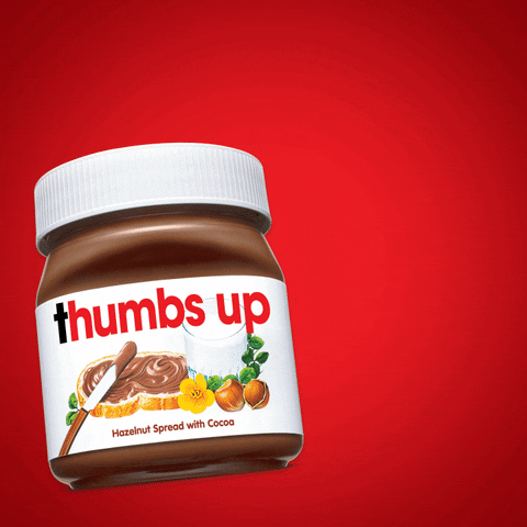 Thumbs Up GIF by NutellaUSA