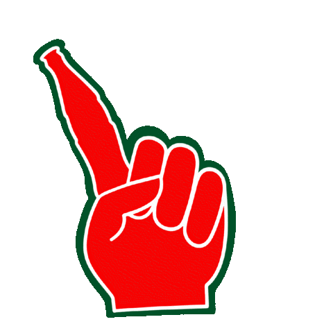 Finger Coke Sticker by Grid Worldwide