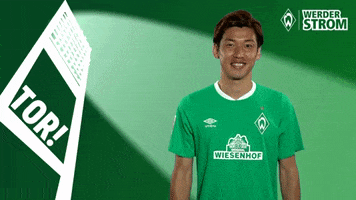 Yuya Osako Yes GIF by SV Werder Bremen
