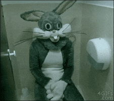 creepy toilet GIF