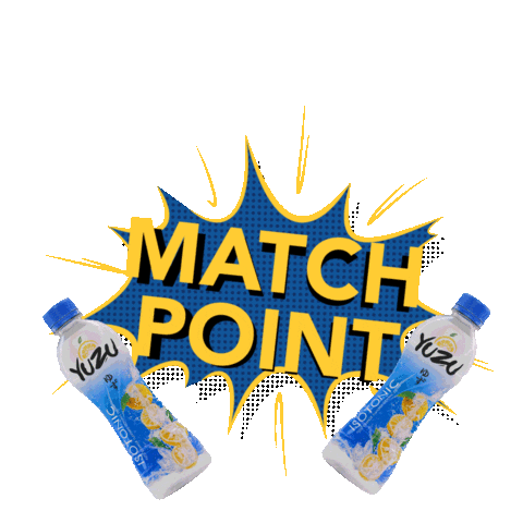 Smash Match Point Sticker by YUZU Indonesia