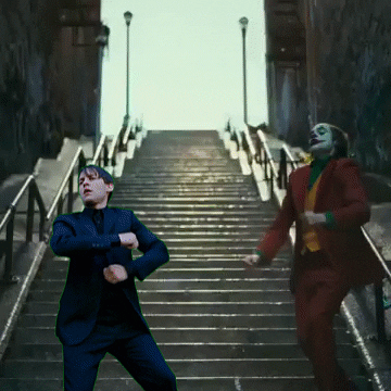 Joker and Tobey Maguire Dance