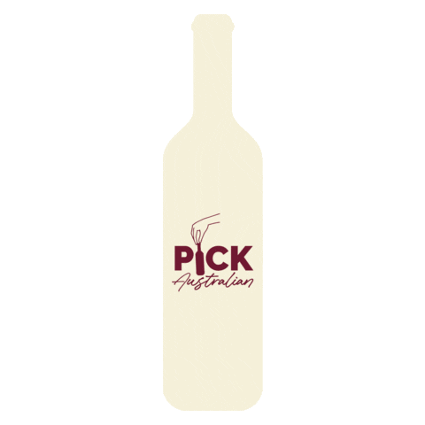 Pick Australian Wine Sticker