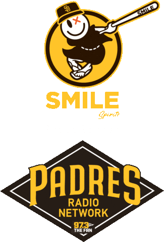 Padres Sticker by SMILE spirits