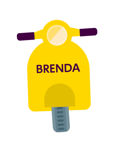 Fashion Delivery Sticker by Brenda Studio