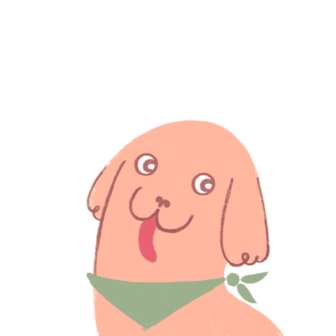 Dog Love Sticker
