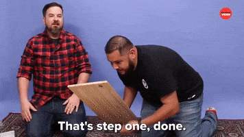 Step One Fathers Day GIF by BuzzFeed