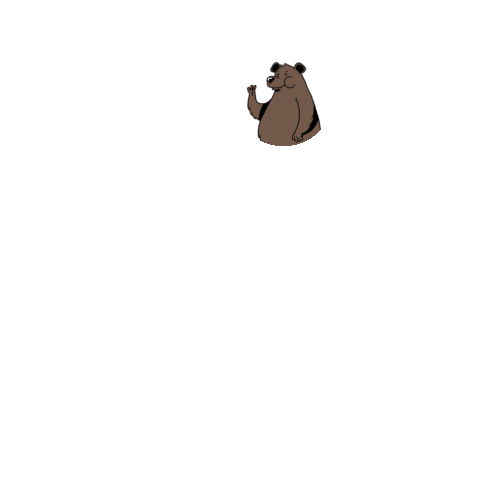 Black Bear Clothing Sticker