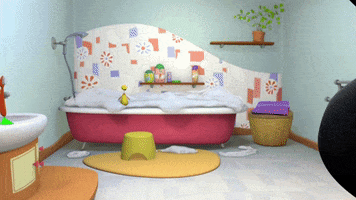 Children Bubbles GIF by Bing Bunny